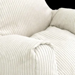 Zitzakken|Ygo Kinderfauteuil zitzak PARMA Wit