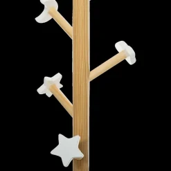 Tapijten | Meubels|Ygo Kinderkapstok CLOUD Staand Hout Wit