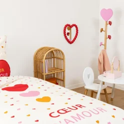 Tapijten | Meubels|Ygo Kinderkapstok COEUR Hart Roze