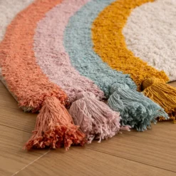 Tapijten | Meubels|Ygo Kindertapijt RAINBOW Beige/Multi