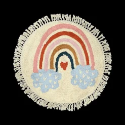 Tapijten | Meubels|Ygo Kindertapijt RAINBOW Rond Regenboog