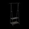Kledingrekken|Ygo Kledingrek HINTISA Metaal Zwart