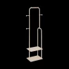 Kledingrekken|Ygo Kledingrek LYNNI Hang/Leg Metaal Argile
