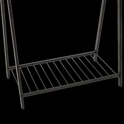 Kledingrekken|Ygo Kledingrek MERTY Met. Zwart