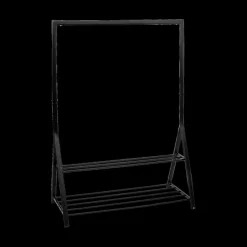 Kledingrekken|Ygo Kledingrek TRIAKA Met. Zwart