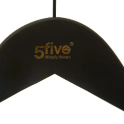 Kapstokken|Opbergen|Ygo Kleerhanger Set van 3 RUKA Rubber Zwart