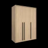 Draaideurkasten|Ygo Kleerkast BABETTE Eik B151