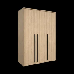 Draaideurkasten|Ygo Kleerkast BABETTE Eik B151