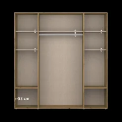 Draaideurkasten|Ygo Kleerkast EDVIN B187