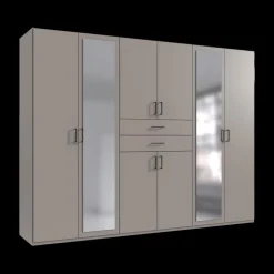 Draaideurkasten|Ygo Kleerkast FREDERIC Saharagrijs B270