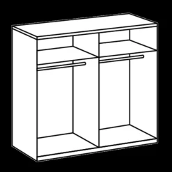 Draaideurkasten|Ygo Kleerkast GERONA B200