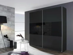 Schuifdeurkasten|Ygo Kleerkast KOLDING Zwart B261