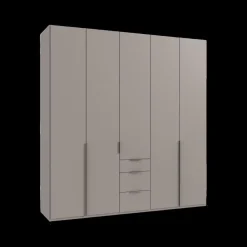 Draaideurkasten|Ygo Kleerkast LIBERTY Saharagrijs B225