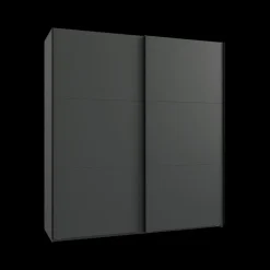 Schuifdeurkasten|Ygo Kleerkast MENDOZA Grafiet B200