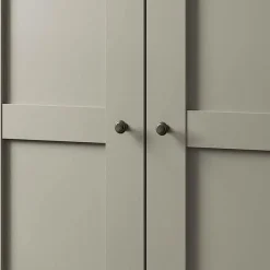 Draaideurkasten|Ygo Kleerkast NAVAN B300 Kiezelgrijs