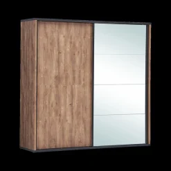 Schuifdeurkasten|Ygo Kleerkast PIPPA Industrial Oak B220