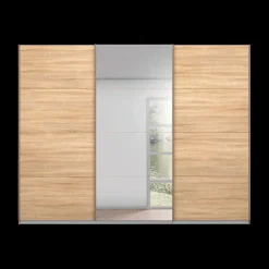 Schuifdeurkasten|Ygo Kleerkast SWEDEN Eik Sonoma B271