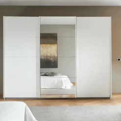 Schuifdeurkasten|Ygo Kleerkast SWEDEN Wit B271