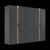 Draaideurkasten|Ygo Kleerkast TIBERIO B250