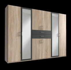 Draaideurkasten|Ygo Kleerkast ULRIK Multicolor B270