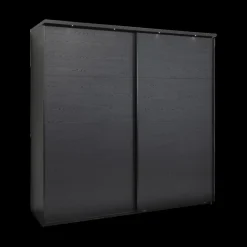 Schuifdeurkasten|Ygo Kleerkast WATFORD Nox Zwart B245