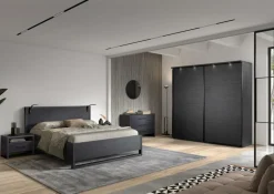 Schuifdeurkasten|Ygo Kleerkast WATFORD Nox Zwart B245