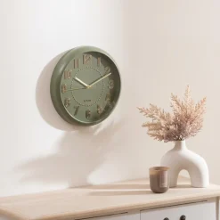 Woondecoratie|Ygo Klok ALIZE Ø30 Groen