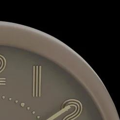 Woondecoratie|Ygo Klok ALIZE Ø30 Taupe