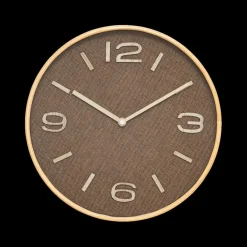 Woondecoratie|Ygo Klok ELLYS Stof Bruin