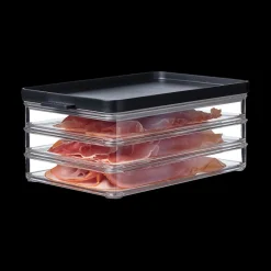 Bewaaraccessoires|Ygo Koelkastdoos Vlees OMNIA 3-Laags Zwart