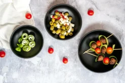 Servies|Ygo Kom BLACKSTONE 16 Melamine Zwart