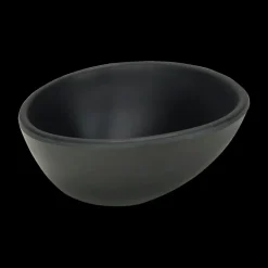 Servies|Ygo Kom BLACKSTONE Org. L Melam. Zwart