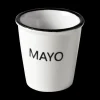 Servies|Ygo Kom MAYO Wit/Zwart
