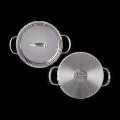 Potten & Pannen|Ygo Kookpot DAILY Ø20 RVS M/Deksel