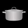 Potten & Pannen|Ygo Kookpot DAILY Ø24 RVS M/Deksel