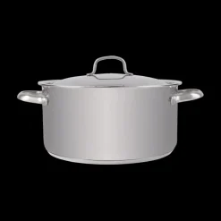 Potten & Pannen|Ygo Kookpot DAILY Ø24 RVS M/Deksel