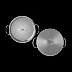 Potten & Pannen|Ygo Kookpot DAILY Ø24 RVS M/Deksel