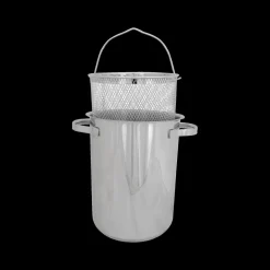 Potten & Pannen|Ygo Kookpot DAILY Asperge Ø16 RVS M/Deksel