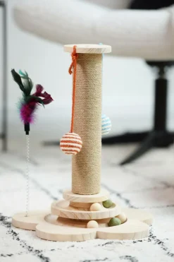 Krabpalen|Ygo Krabpaal FRUMMEL Jute/Hout