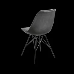 Stoelen|Ygo Kuipstoel KORDELIO VIC fabric dark grey 28