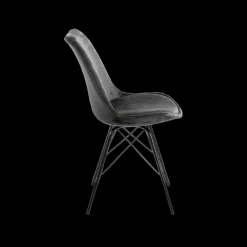 Stoelen|Ygo Kuipstoel KORDELIO VIC fabric dark grey 28