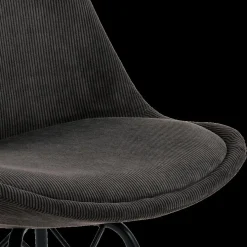 Stoelen|Ygo Kuipstoel KORDELIO Wind fabric anthracite 40