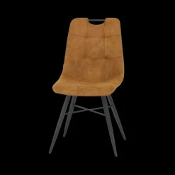 Stoelen|Ygo Kuipstoel LODI m/Greep Softyl Cognac