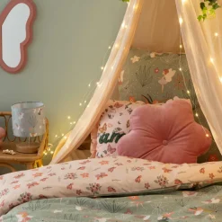 Decoratieve Accessoires|Accessoires|Ygo Kussen AMELI Bloem Roze