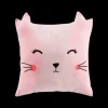 Decoratieve Accessoires|Accessoires|Ygo Kussen CHATON Kat Roze