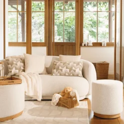 Sierkussens & Plaids|Ygo Kussen FOLZEO Rechthoek Beige