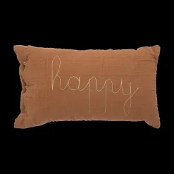 Decoratieve Accessoires|Accessoires|Ygo Kussen JOLEIN HAPPY Katoen Terra