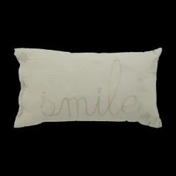 Decoratieve Accessoires|Accessoires|Ygo Kussen JOLEIN SMILE Katoen Groen