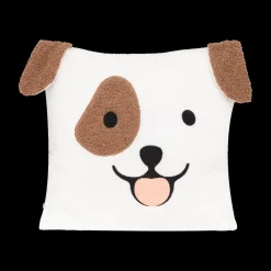 Decoratieve Accessoires|Accessoires|Ygo Kussen SCOTT Hond Wit/Bruin