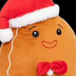 Kerst|Ygo Kussen SQUISHY Peperkoek Bruin
